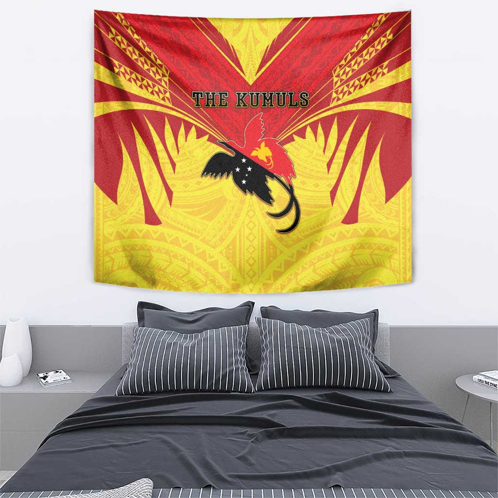 Papua New Guinea Rugby Tapestry Kumuls Heritage