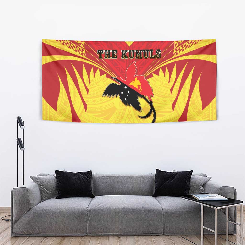 Papua New Guinea Rugby Tapestry Kumuls Heritage