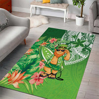 Aloha Hawaii St Patrick's Day Area Rug Polynesian Style LT05 - Polynesian Pride