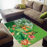 Aloha Hawaii St Patrick's Day Area Rug Polynesian Style LT05 - Polynesian Pride