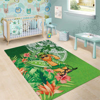 Aloha Hawaii St Patrick's Day Area Rug Polynesian Style LT05 - Polynesian Pride
