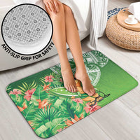 Aloha Hawaii St Patrick's Day Bathroom Set Polynesian Style