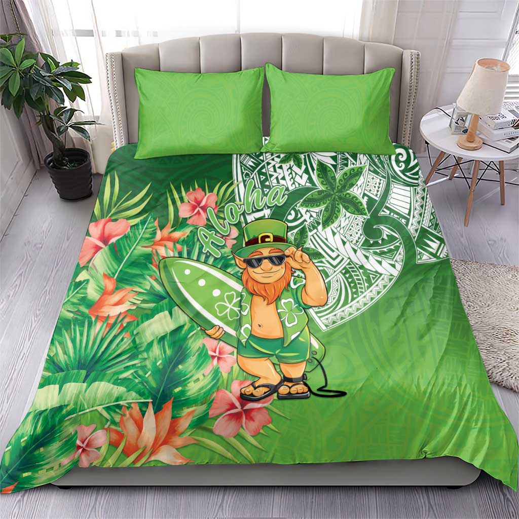 Aloha Hawaii St Patrick's Day Bedding Set Polynesian Style LT05 - Polynesian Pride
