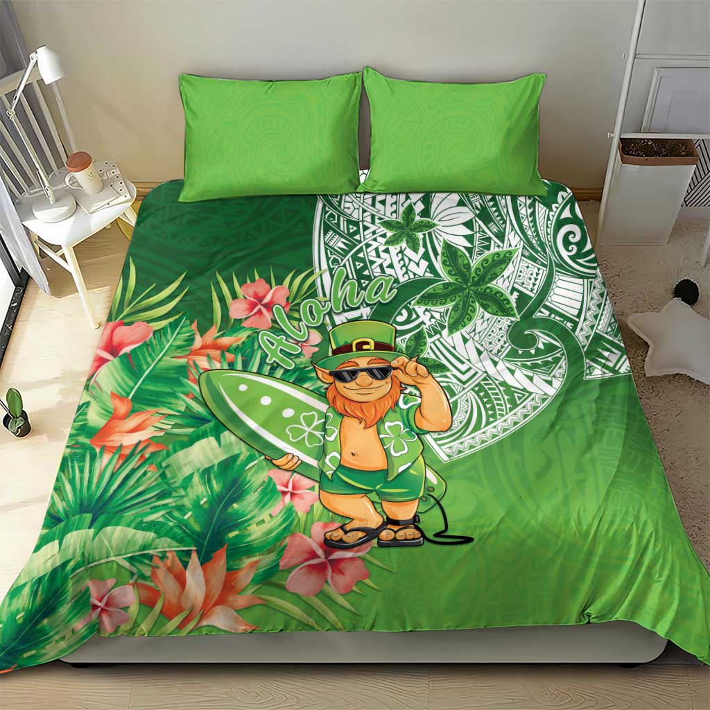 Aloha Hawaii St Patrick's Day Bedding Set Polynesian Style LT05 - Polynesian Pride