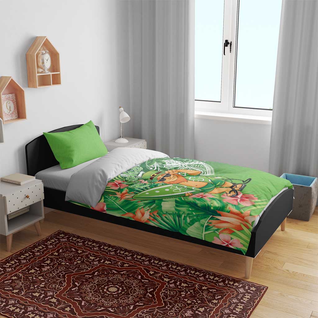 Aloha Hawaii St Patrick's Day Bedding Set Polynesian Style LT05 - Polynesian Pride