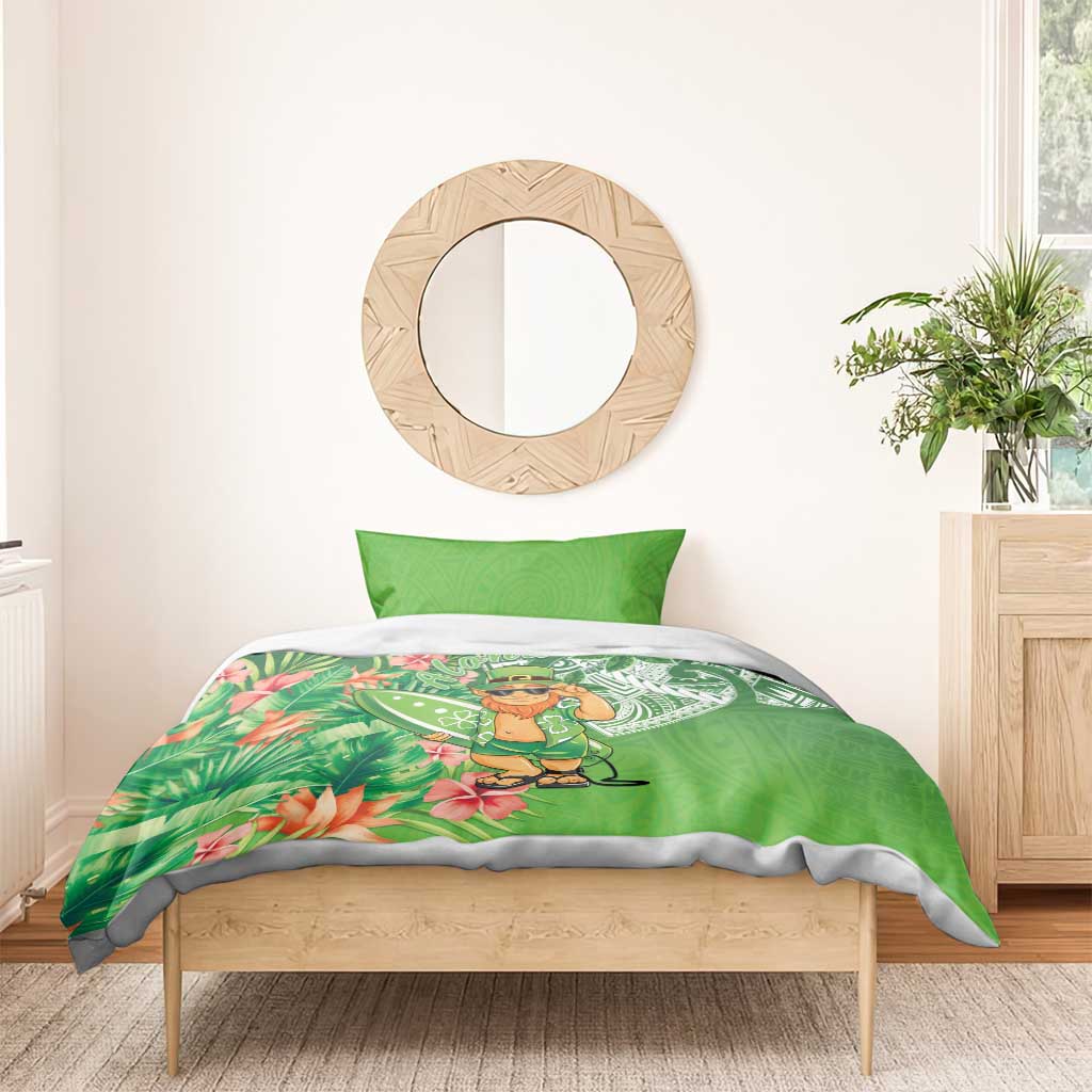 Aloha Hawaii St Patrick's Day Bedding Set Polynesian Style LT05 - Polynesian Pride