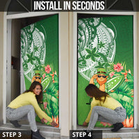 Aloha Hawaii St Patrick's Day Door Cover Polynesian Style LT05 - Polynesian Pride