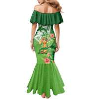 Aloha Hawaii St Patrick's Day Family Matching Mermaid Dress and Hawaiian Shirt Polynesian Style LT05 - Polynesian Pride