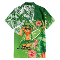 Aloha Hawaii St Patrick's Day Family Matching Summer Maxi Dress and Hawaiian Shirt Polynesian Style LT05 - Polynesian Pride
