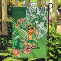 Aloha Hawaii St Patrick's Day Garden Flag Polynesian Style LT05 Garden Flag Green - Polynesian Pride