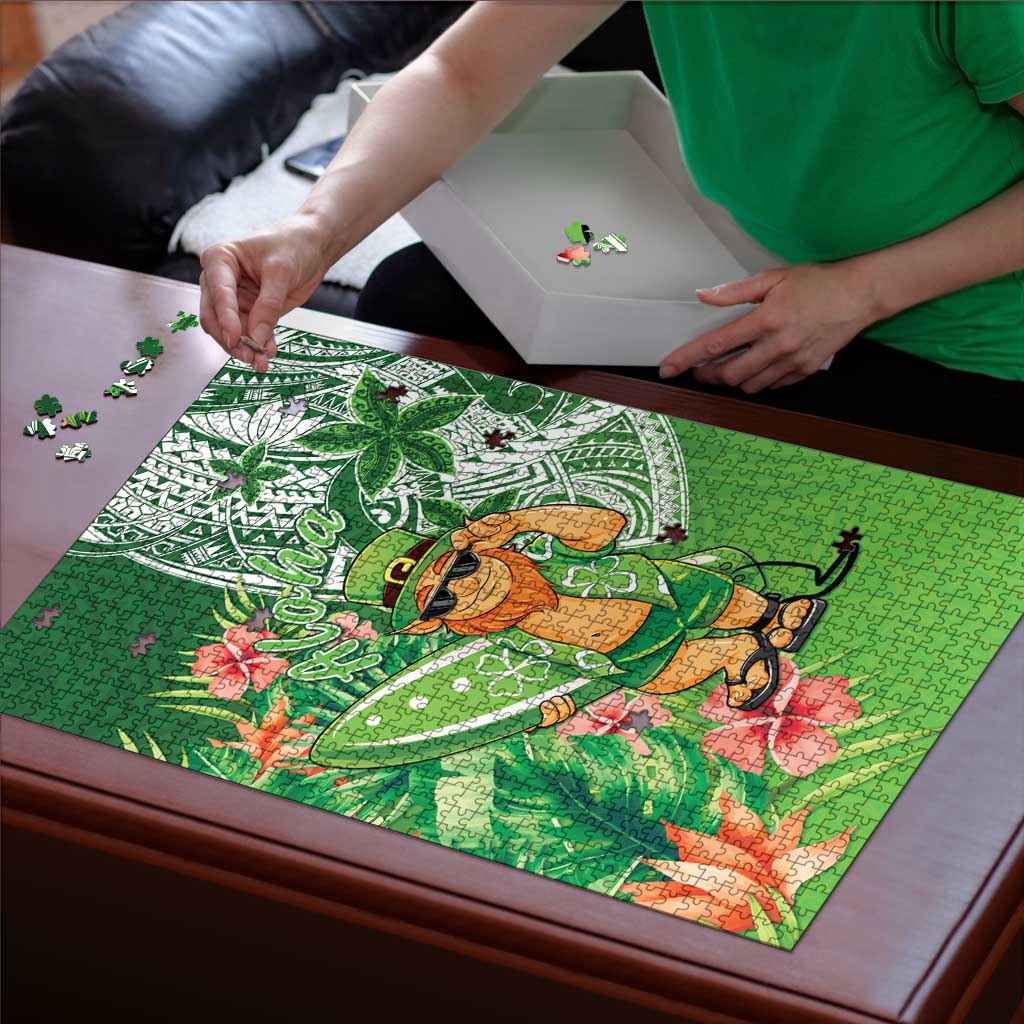 Aloha Hawaii St Patrick's Day Puzzle Polynesian Style LT05 - Polynesian Pride
