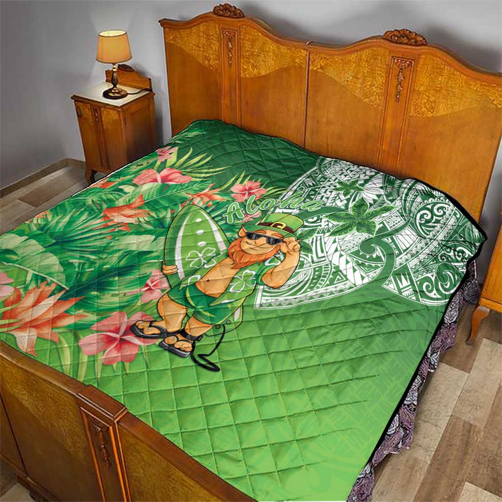 Aloha Hawaii St Patrick's Day Quilt Polynesian Style LT05 - Polynesian Pride