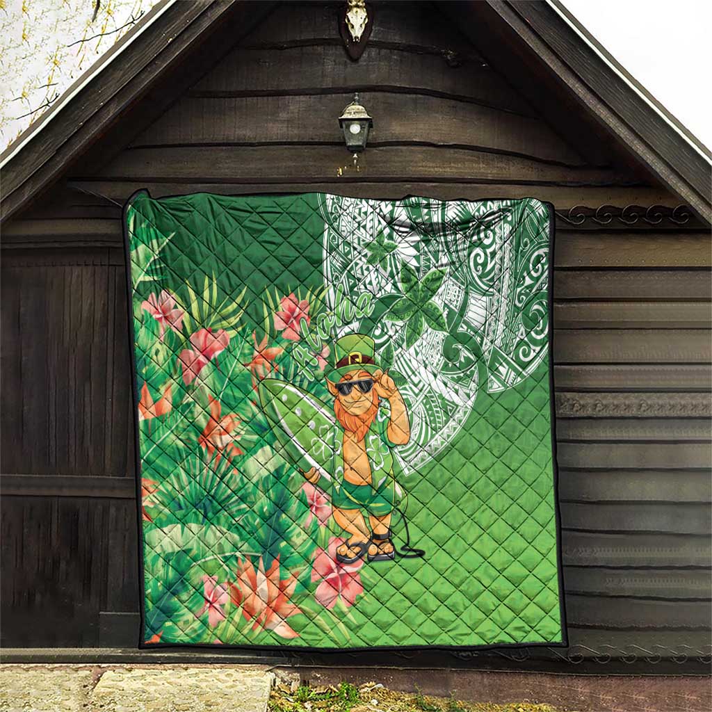 Aloha Hawaii St Patrick's Day Quilt Polynesian Style LT05 - Polynesian Pride