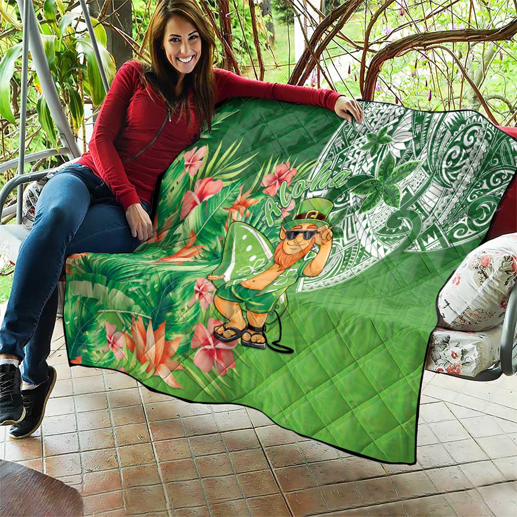 Aloha Hawaii St Patrick's Day Quilt Polynesian Style LT05 - Polynesian Pride