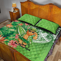 Aloha Hawaii St Patrick's Day Quilt Bed Set Polynesian Style LT05 - Polynesian Pride