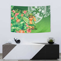 Aloha Hawaii St Patrick's Day Tapestry Polynesian Style LT05 - Polynesian Pride