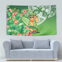 Aloha Hawaii St Patrick's Day Tapestry Polynesian Style LT05 - Polynesian Pride