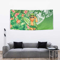 Aloha Hawaii St Patrick's Day Tapestry Polynesian Style LT05 - Polynesian Pride