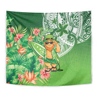 Aloha Hawaii St Patrick's Day Tapestry Polynesian Style LT05 - Polynesian Pride