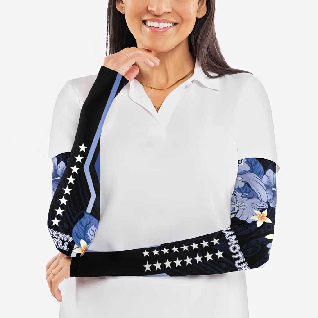 French Polynesia Tuamotu Archipelago Arm Sleeves Polynesian Pattern Unique Style