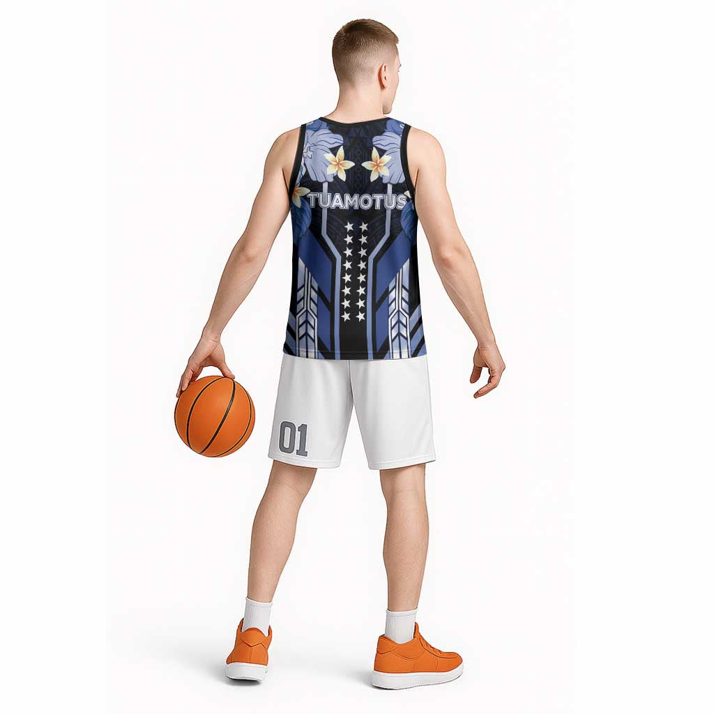 French Polynesia Tuamotu Archipelago Basketball Jersey Polynesian Pattern Unique Style