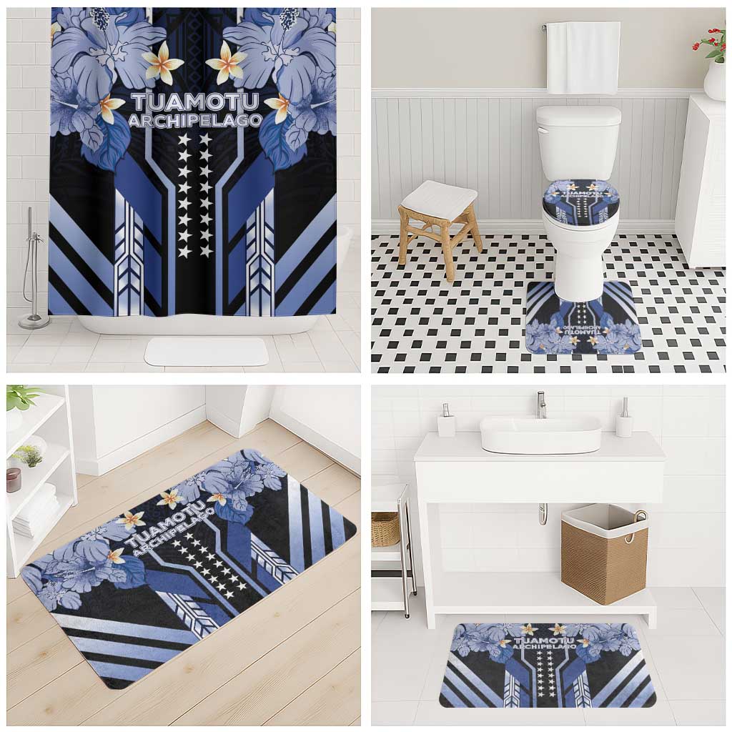 French Polynesia Tuamotu Archipelago Bathroom Set Polynesian Pattern Unique Style LT05 - Polynesian Pride