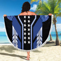 French Polynesia Tuamotu Archipelago Beach Blanket Polynesian Pattern Unique Style LT05 - Polynesian Pride