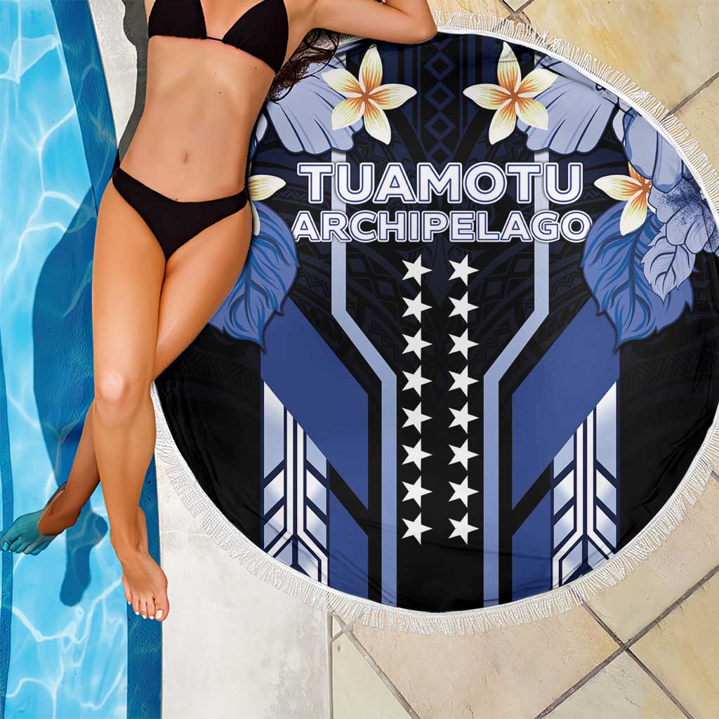 French Polynesia Tuamotu Archipelago Beach Blanket Polynesian Pattern Unique Style LT05 - Polynesian Pride