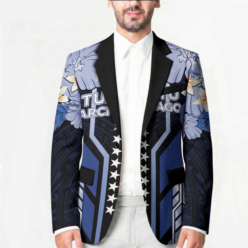 French Polynesia Tuamotu Archipelago Blazer Polynesian Pattern Unique Style LT05 - Polynesian Pride