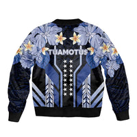 French Polynesia Tuamotu Archipelago Bomber Jacket Polynesian Pattern Unique Style LT05 - Polynesian Pride