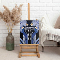French Polynesia Tuamotu Archipelago Canvas Wall Art Polynesian Pattern Unique Style LT05 - Polynesian Pride