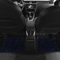 French Polynesia Tuamotu Archipelago Car Mats Polynesian Pattern Unique Style LT05 Set 2pcs - Back Navy - Polynesian Pride