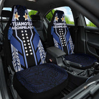 French Polynesia Tuamotu Archipelago Car Seat Cover Polynesian Pattern Unique Style LT05 One Size Navy - Polynesian Pride