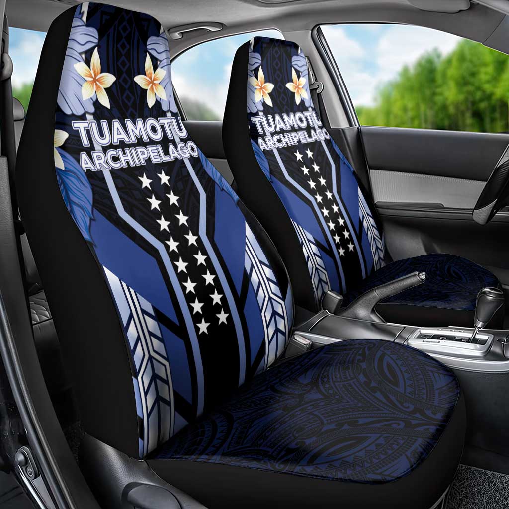 French Polynesia Tuamotu Archipelago Car Seat Cover Polynesian Pattern Unique Style LT05 - Polynesian Pride