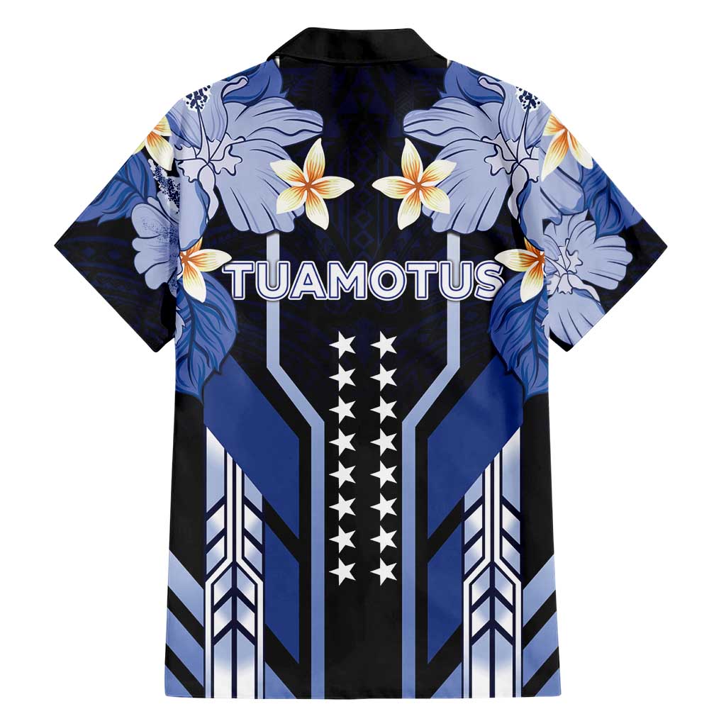 French Polynesia Tuamotu Archipelago Family Matching Off The Shoulder Long Sleeve Dress and Hawaiian Shirt Polynesian Pattern Unique Style LT05 - Polynesian Pride