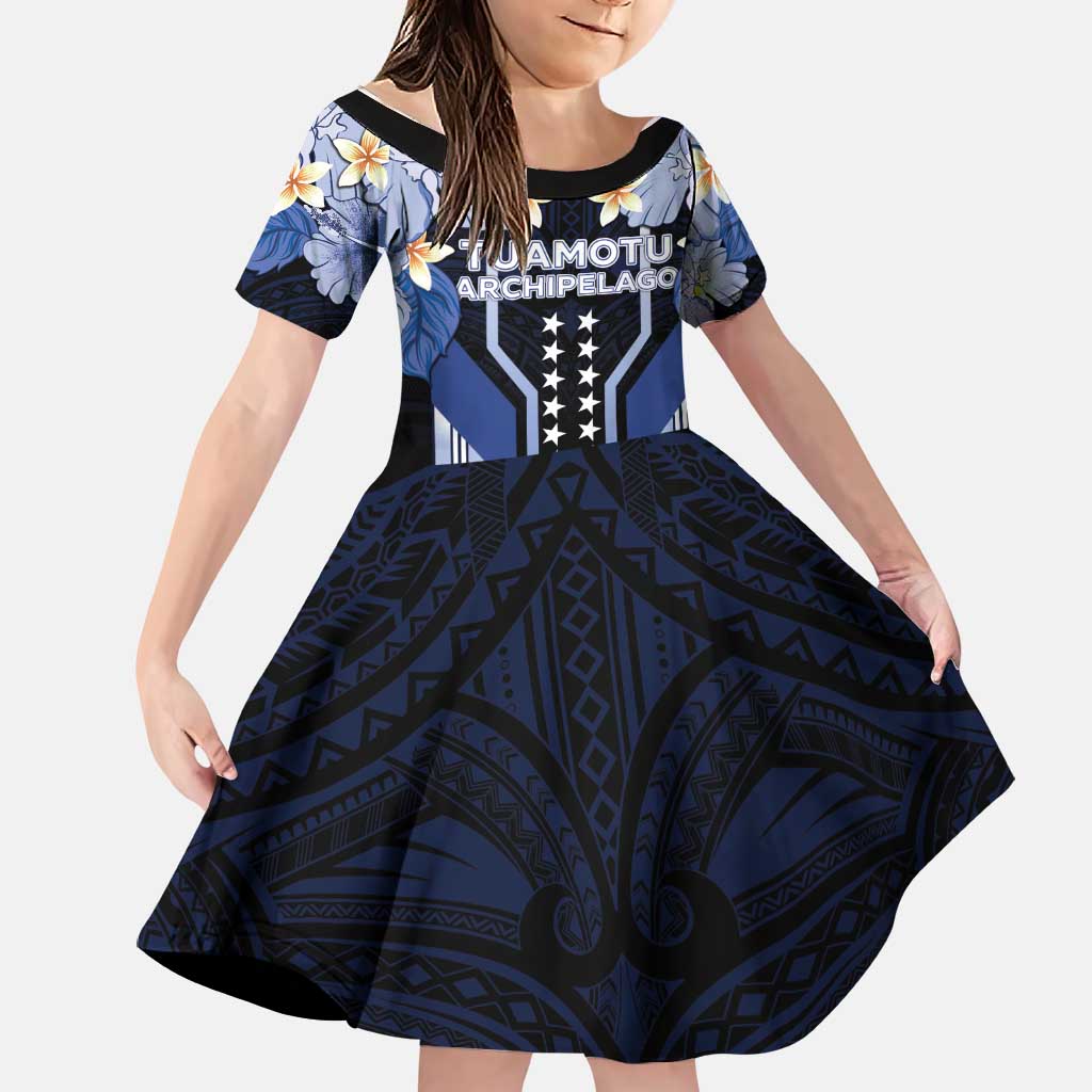 French Polynesia Tuamotu Archipelago Family Matching Off Shoulder Short Dress and Hawaiian Shirt Polynesian Pattern Unique Style