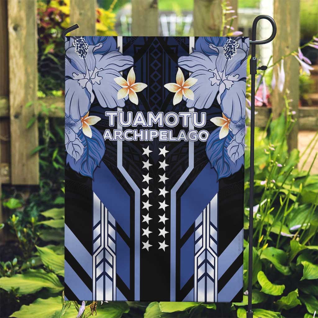 French Polynesia Tuamotu Archipelago Garden Flag Polynesian Pattern Unique Style LT05 Garden Flag Navy - Polynesian Pride