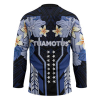 French Polynesia Tuamotu Archipelago Hockey Jersey Polynesian Pattern Unique Style LT05 - Polynesian Pride
