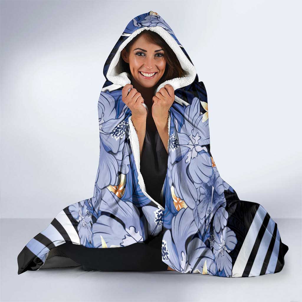 French Polynesia Tuamotu Archipelago Hooded Blanket Polynesian Pattern Unique Style LT05 - Polynesian Pride