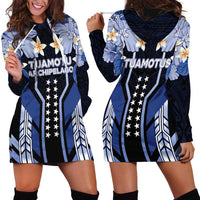 French Polynesia Tuamotu Archipelago Hoodie Dress Polynesian Pattern Unique Style LT05 - Polynesian Pride