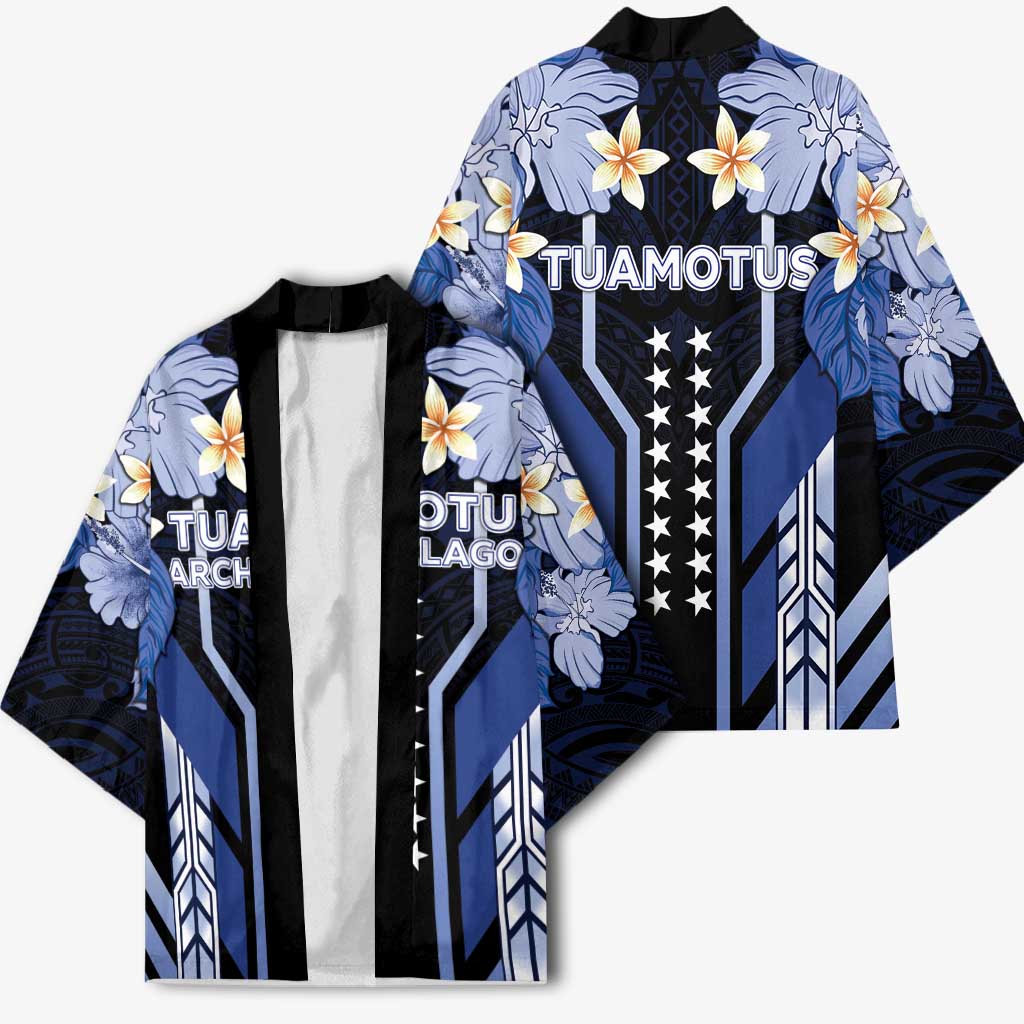 French Polynesia Tuamotu Archipelago Kimono Polynesian Pattern Unique Style LT05 - Polynesian Pride