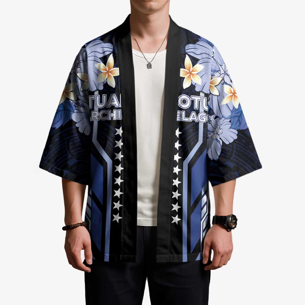 French Polynesia Tuamotu Archipelago Kimono Polynesian Pattern Unique Style LT05 - Polynesian Pride