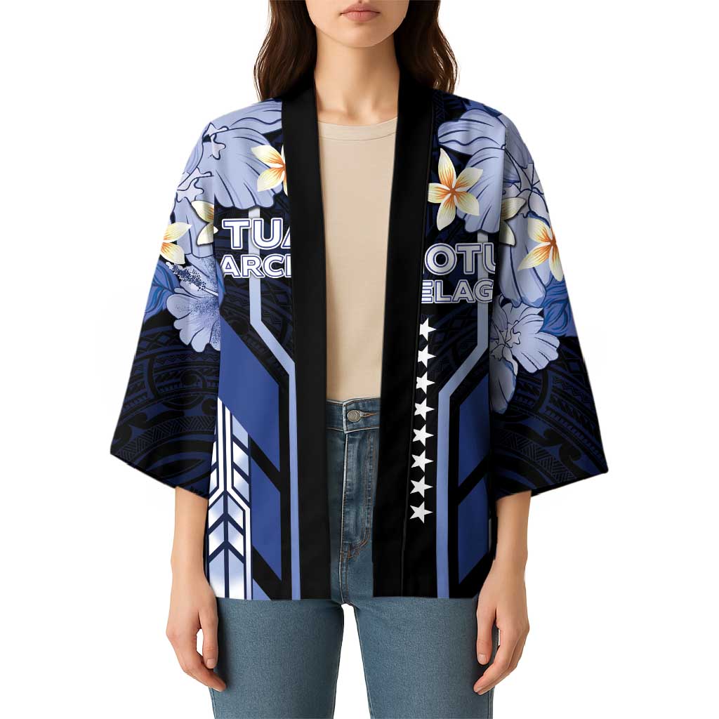 French Polynesia Tuamotu Archipelago Kimono Polynesian Pattern Unique Style LT05 - Polynesian Pride