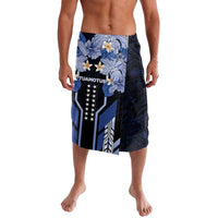 French Polynesia Tuamotu Archipelago Lavalava Polynesian Pattern Unique Style LT05 Navy - Polynesian Pride