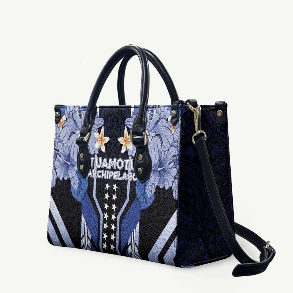 French Polynesia Tuamotu Archipelago Leather Bag Polynesian Pattern Unique Style