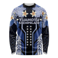French Polynesia Tuamotu Archipelago Long Sleeve Shirt Polynesian Pattern Unique Style