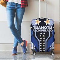 French Polynesia Tuamotu Archipelago Luggage Cover Polynesian Pattern Unique Style LT05 - Polynesian Pride