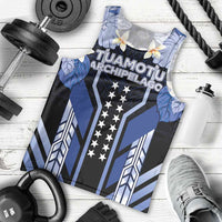French Polynesia Tuamotu Archipelago Men Tank Top Polynesian Pattern Unique Style LT05 - Polynesian Pride