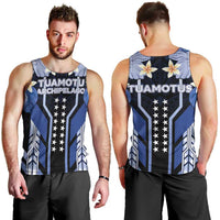 French Polynesia Tuamotu Archipelago Men Tank Top Polynesian Pattern Unique Style LT05 - Polynesian Pride