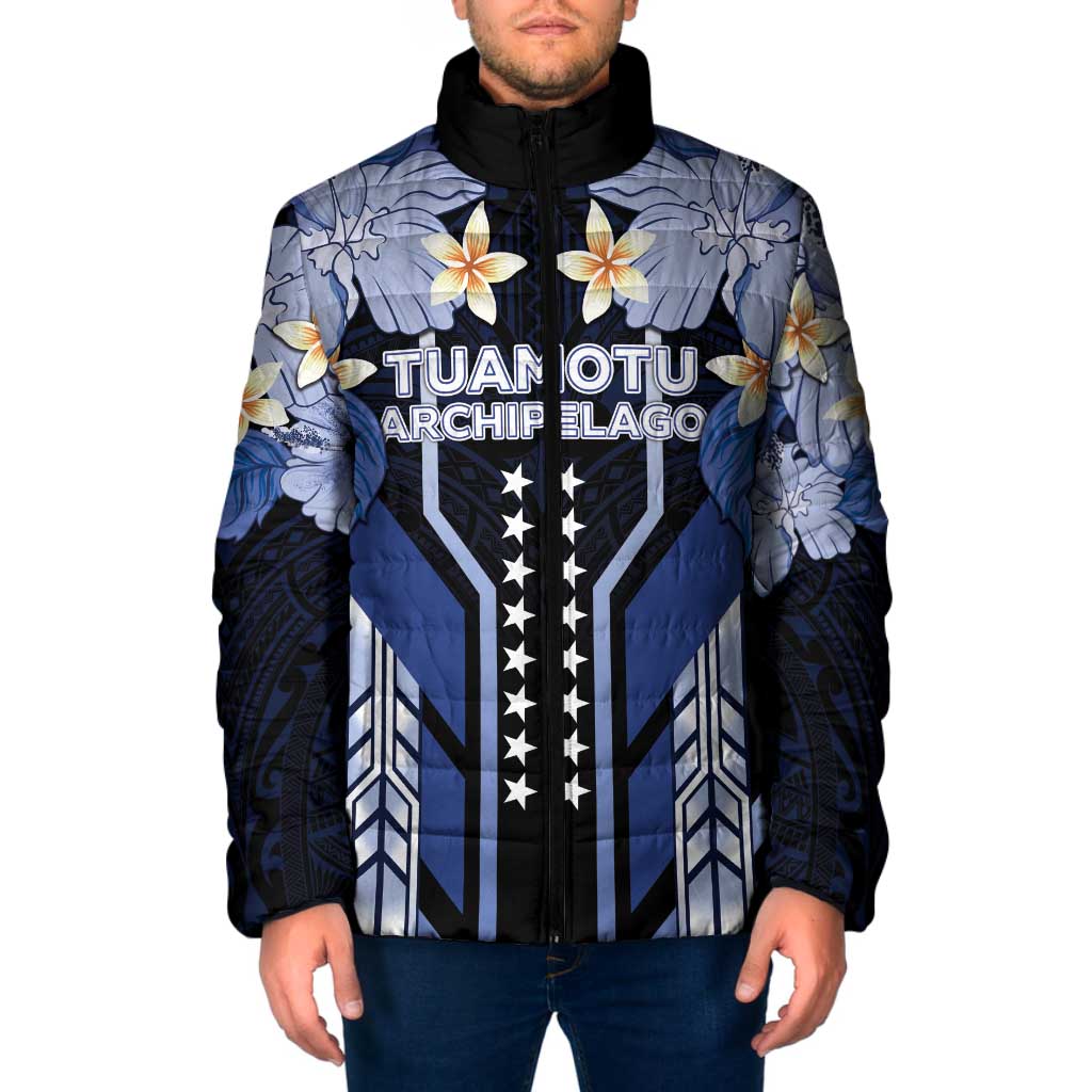 French Polynesia Tuamotu Archipelago Padded Jacket Polynesian Pattern Unique Style